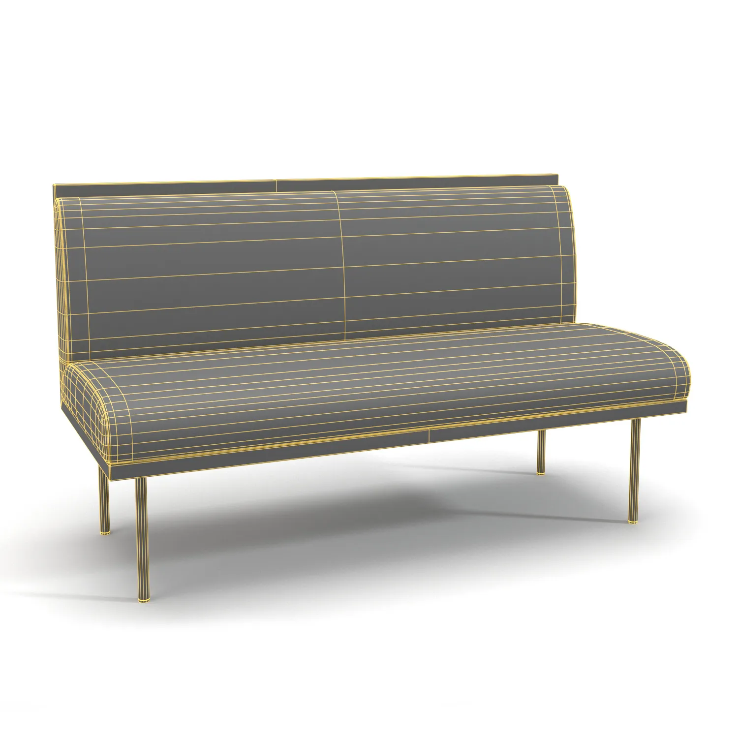 K2 Banquette PBR 3D Model_07
